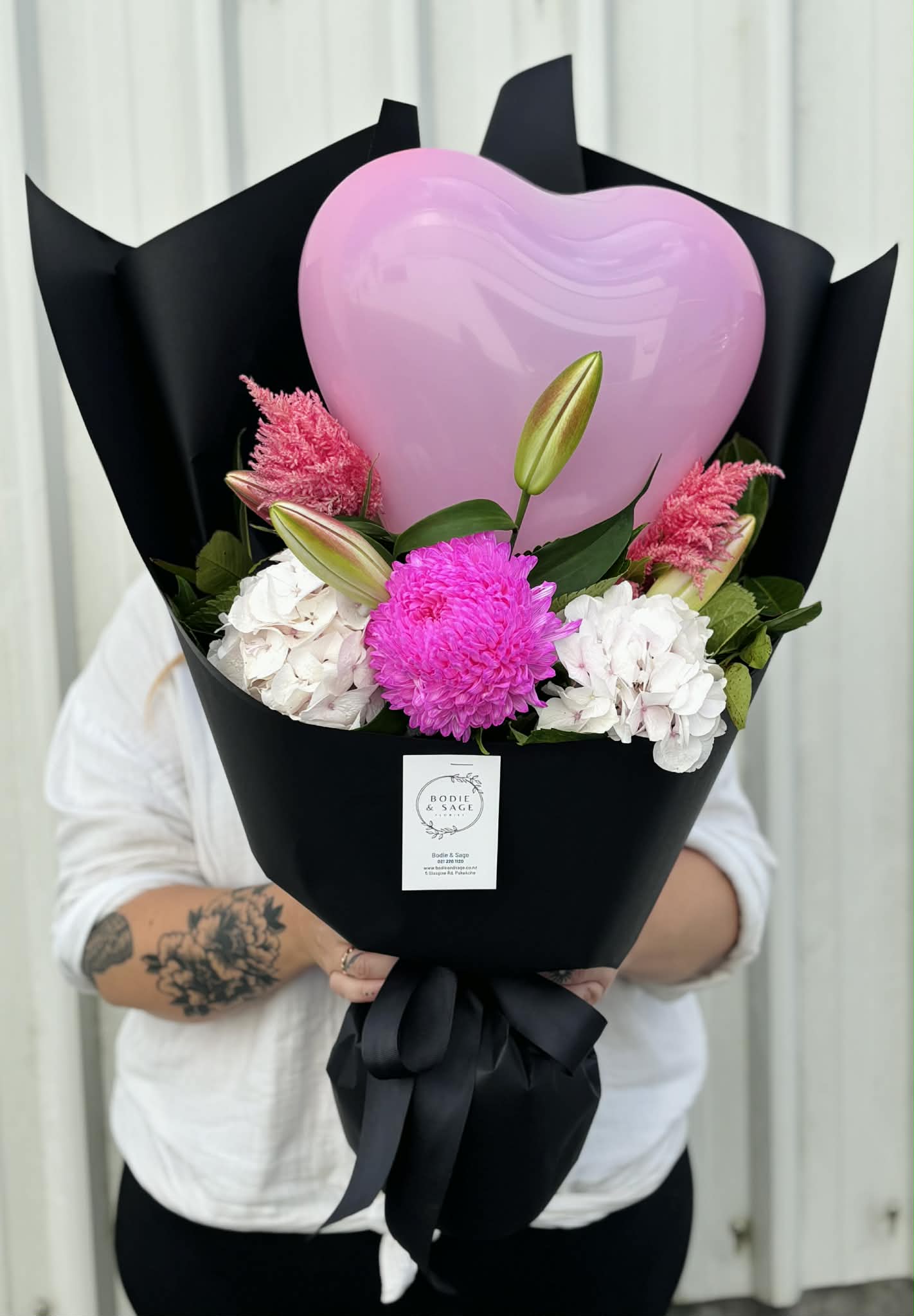 Beautiful Bouquet and Balloon