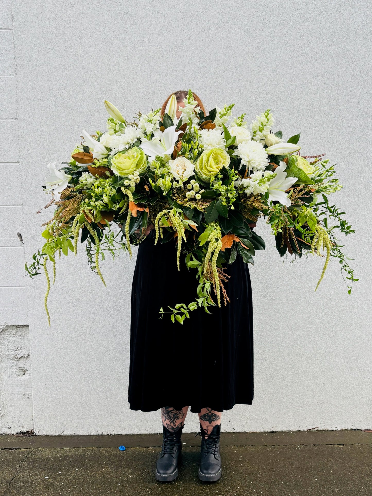 Large casket spray